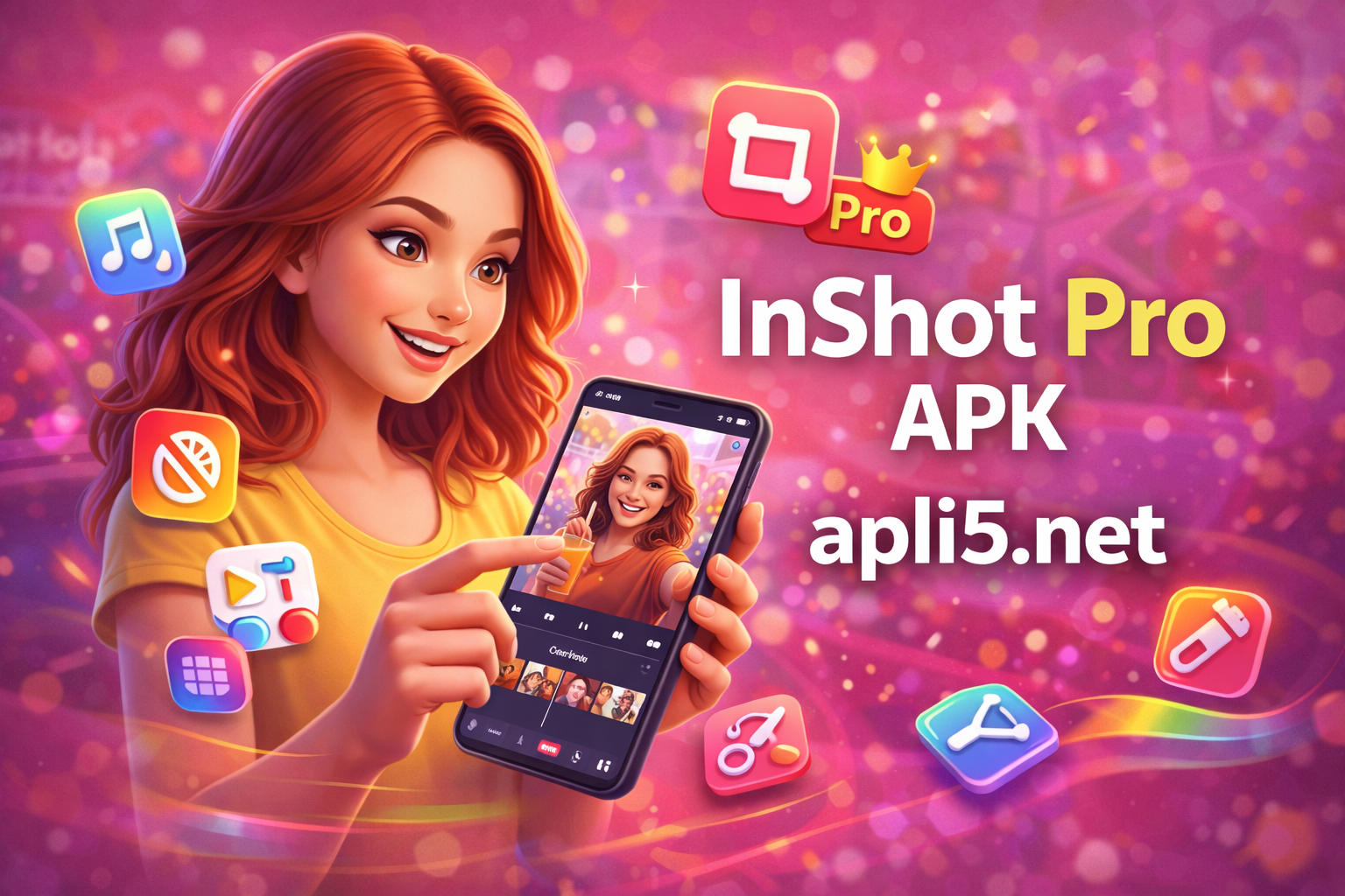 تحميل InShot Pro للأندرويد آخر إصدار بدون علامة مائية