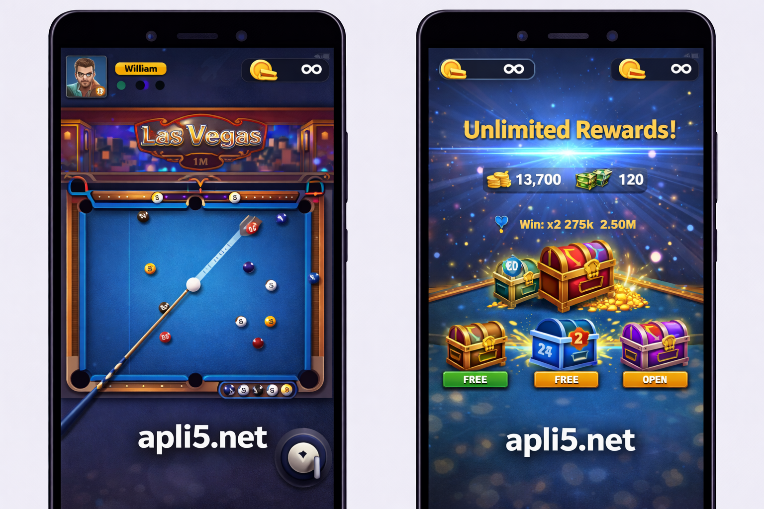تحميل Ball Pool Mod APK 8 مهكرة