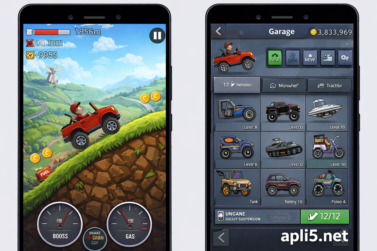 تحميل Hill Climb Racing APK
