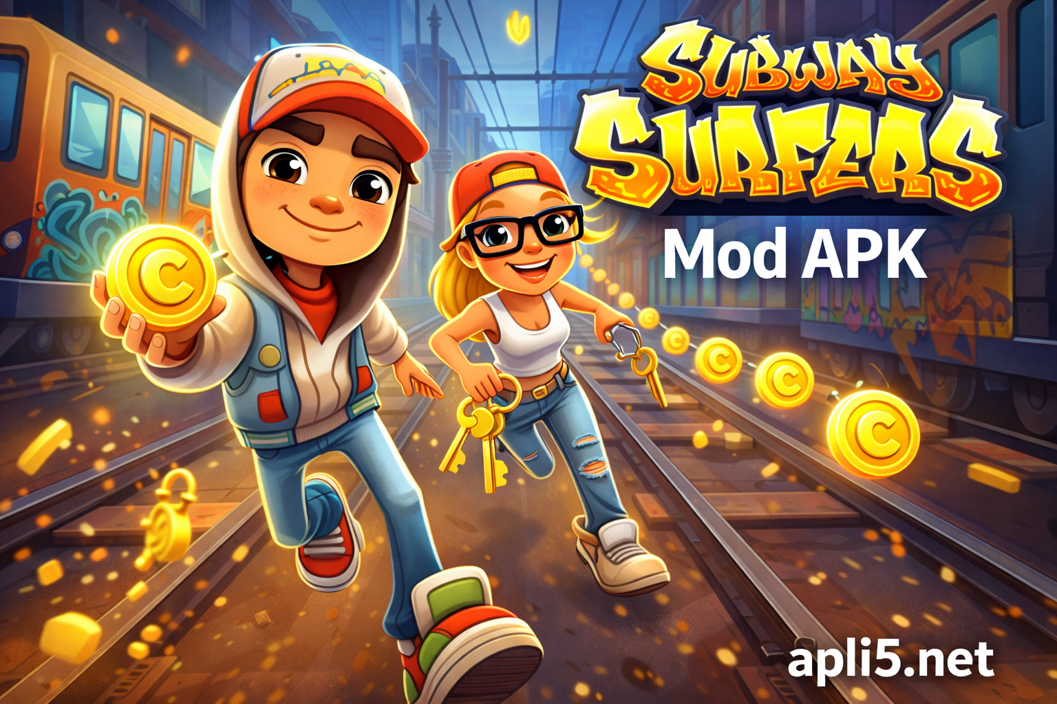 تحميل Subway Surfers Mod APK مهكرة للأندرويد آخر إصدار 2026