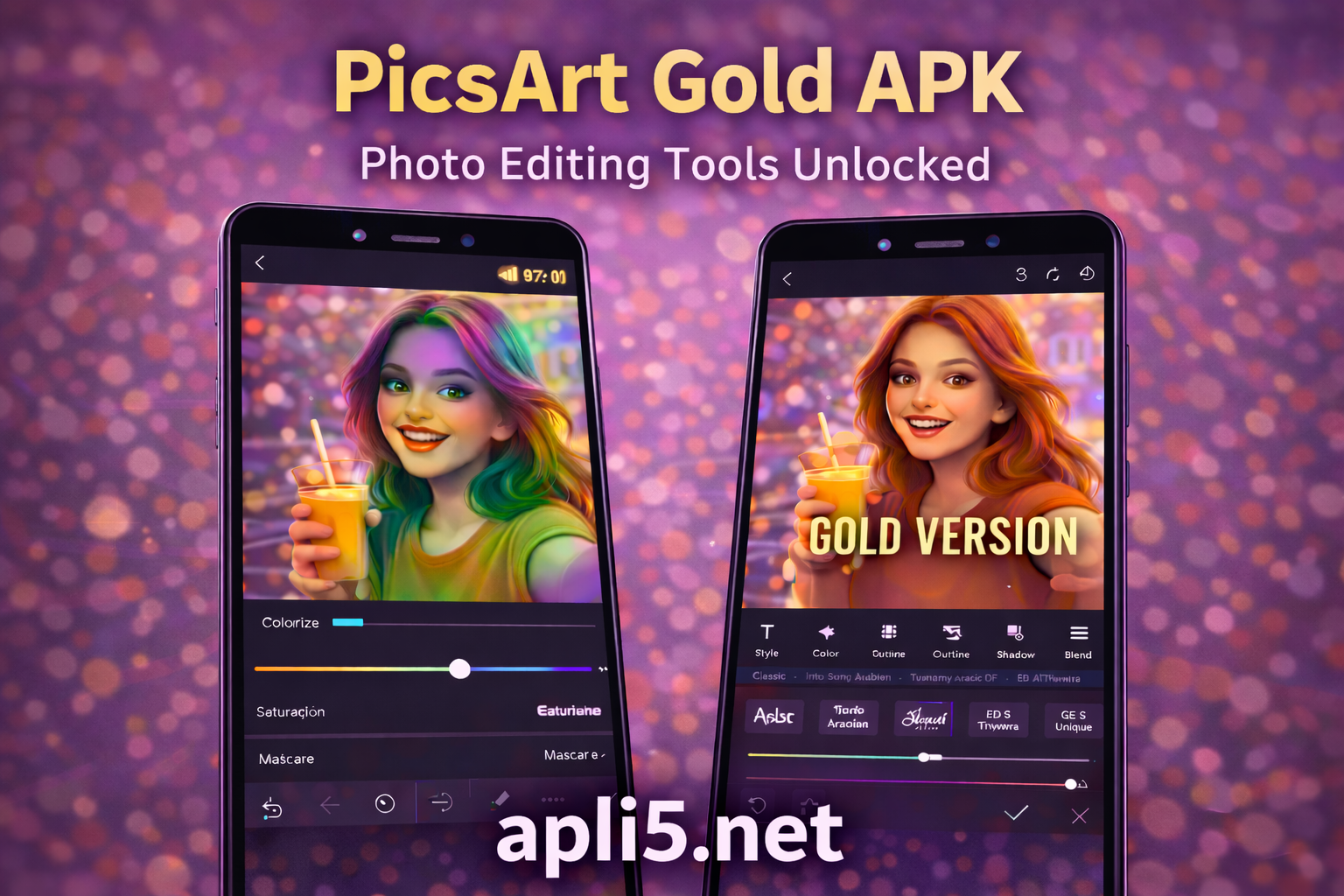تحميل PicsArt Gold APK للأندرويد آخر إصدار 2026