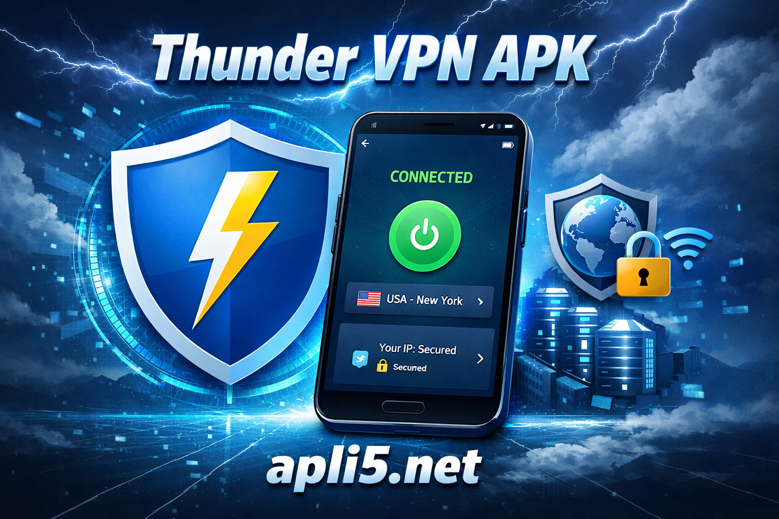 تحميل تطبيق Thunder VPN APK آخر إصدار للأندرويد والايفون 2026