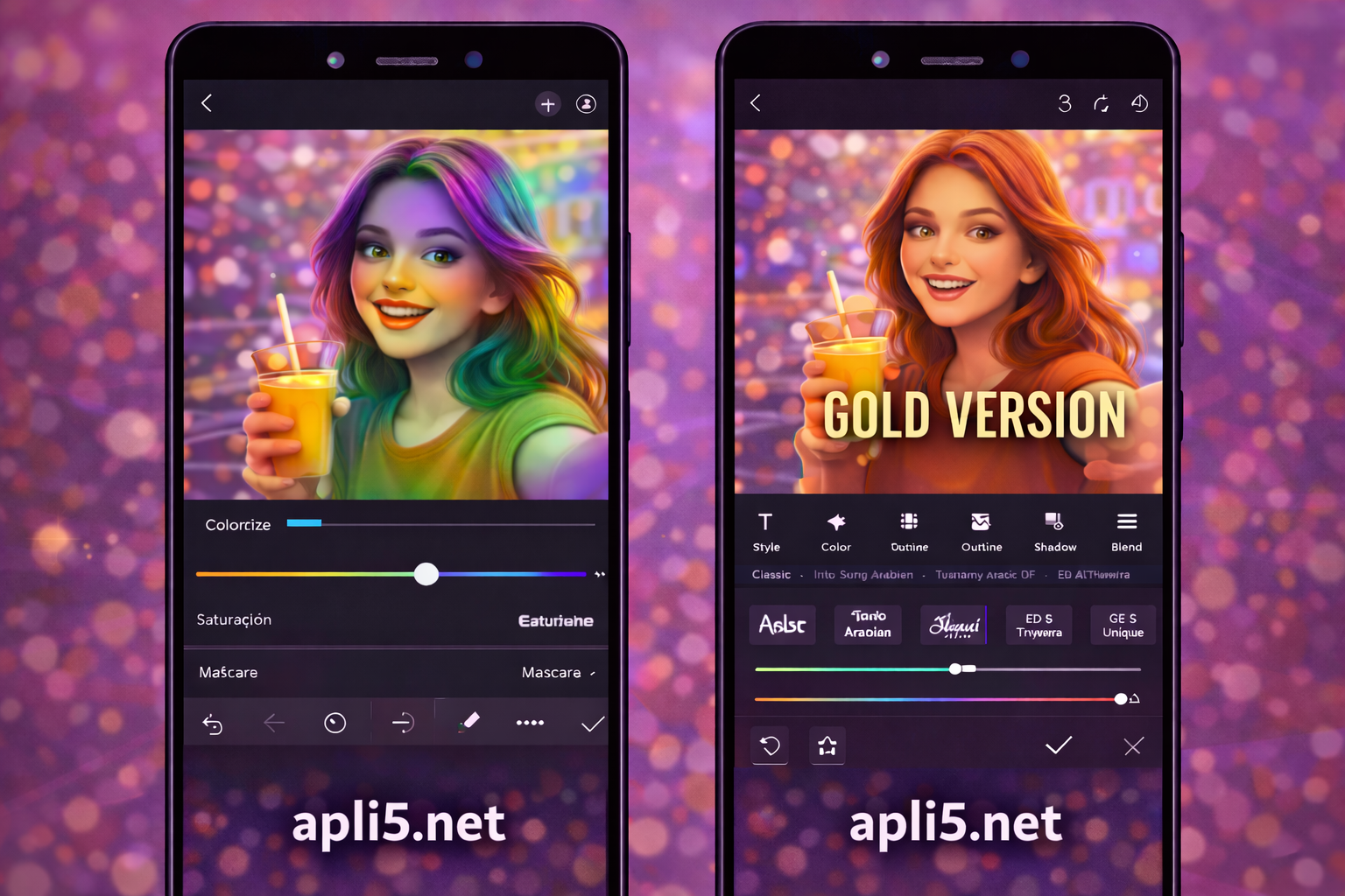 تحميل PicsArt Gold APK